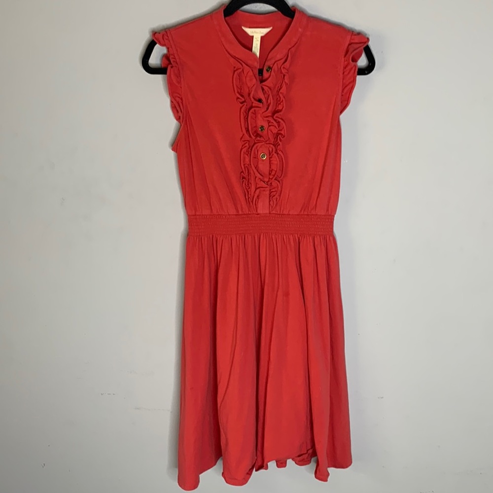 Matilda Jane watermelon tuxedo dress s